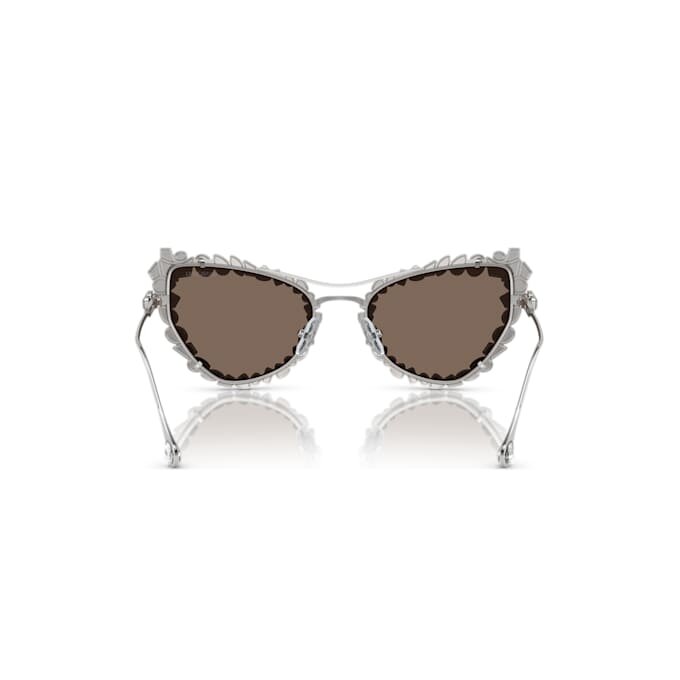 2-in-1-Clip-On-Sonnenbrille, auffälliges Design, Cat-Eye-Form, Sk7011, weiss 2-in-1-Clip-On-Sonnenbrille, auffälliges Design, Cat-Eye-Form, Sk7011, weiss