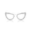 2-in-1-Clip-On-Sonnenbrille, auffälliges Design, Cat-Eye-Form, Sk7011, weiss 2-in-1-Clip-On-Sonnenbrille, auffälliges Design, Cat-Eye-Form, Sk7011, weiss