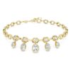 Achteckige Halskette mit im Labor gezüchteten Diamanten, 12.56 Ct Tw, gemischte Formen, 18K Gelbgold Achteckige Halskette mit im Labor gezüchteten Diamanten, 12.56 Ct Tw, gemischte Formen, 18K Gelbgold