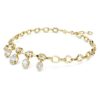 Achteckige Halskette mit im Labor gezüchteten Diamanten, 12.56 Ct Tw, gemischte Formen, 18K Gelbgold Achteckige Halskette mit im Labor gezüchteten Diamanten, 12.56 Ct Tw, gemischte Formen, 18K Gelbgold