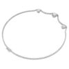 Achteckige Halskette mit im Labor gezüchteten Diamanten, 19.90 Ct Tw, achteckige Form, 18K Weissgold Achteckige Halskette mit im Labor gezüchteten Diamanten, 19.90 Ct Tw, achteckige Form, 18K Weissgold