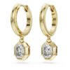 Achteckige Tropf-Ohrringe mit im Labor gezüchteten Diamanten, 1.0 Ct insgesamt, achteckige Form, 14K Gelbgold Achteckige Tropf-Ohrringe mit im Labor gezüchteten Diamanten, 1.0 Ct insgesamt, achteckige Form, 14K Gelbgold