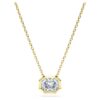 Achteckiger Anhänger mit im Labor gezüchteten Diamanten, 1.0 Ct Tw, achteckige Form, 14K Gelbgold Achteckiger Anhänger mit im Labor gezüchteten Diamanten, 1.0 Ct Tw, achteckige Form, 14K Gelbgold