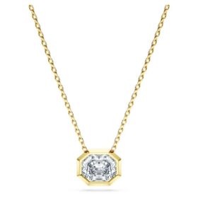Achteckiger Anhänger mit im Labor gezüchteten Diamanten, 1.0 Ct Tw, achteckige Form, 14K Gelbgold Achteckiger Anhänger mit im Labor gezüchteten Diamanten, 1.0 Ct Tw, achteckige Form, 14K Gelbgold