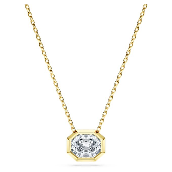 Achteckiger Anhänger mit im Labor gezüchteten Diamanten, 1.0 Ct Tw, achteckige Form, 14K Gelbgold Achteckiger Anhänger mit im Labor gezüchteten Diamanten, 1.0 Ct Tw, achteckige Form, 14K Gelbgold