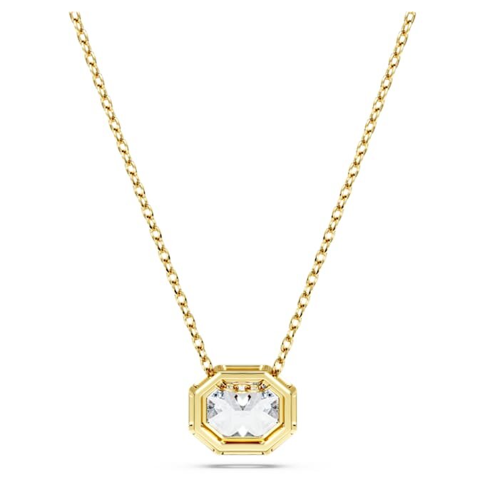 Achteckiger Anhänger mit im Labor gezüchteten Diamanten, 1.0 Ct Tw, achteckige Form, 14K Gelbgold Achteckiger Anhänger mit im Labor gezüchteten Diamanten, 1.0 Ct Tw, achteckige Form, 14K Gelbgold