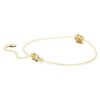 Achtkant-Armband mit im Labor gezüchteten Diamanten, 0.5 Ct Tw, achtkantige Form, 14K Gelbgold Achtkant-Armband mit im Labor gezüchteten Diamanten, 0.5 Ct Tw, achtkantige Form, 14K Gelbgold