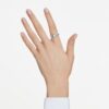 Achtkant-Ring mit im Labor gezüchteten Diamanten, 1.0 Ct Tw, achteckige Form, 14K Weissgold Achtkant-Ring mit im Labor gezüchteten Diamanten, 1.0 Ct Tw, achteckige Form, 14K Weissgold