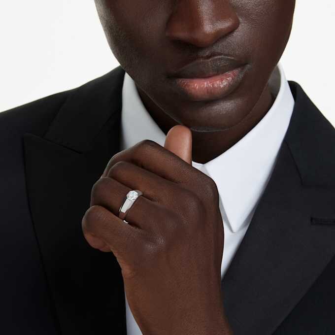 Achtkant-Ring mit im Labor gezüchteten Diamanten, 1.0 Ct Tw, achteckige Form, 14K Weissgold Achtkant-Ring mit im Labor gezüchteten Diamanten, 1.0 Ct Tw, achteckige Form, 14K Weissgold