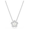 Ariana Grande X Swarovski Anhänger Kristallperle, Rundschliff, Blume, Weiss, rhodiniert Ariana Grande X Swarovski Anhänger Kristallperle, Rundschliff, Blume, Weiss, rhodiniert