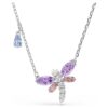 Ariana Grande X Swarovski Anhänger mit gemischten Schliffen, Libelle, mehrfarbig, rhodiniert Ariana Grande X Swarovski Anhänger mit gemischten Schliffen, Libelle, mehrfarbig, rhodiniert