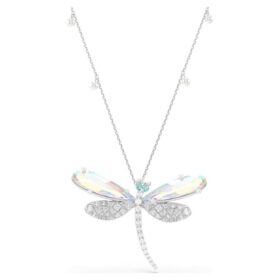 Ariana Grande X Swarovski Anhänger und Brosche Kristallperle, gemischte Schliffe, Libelle, weiss, rhodiniert Ariana Grande X Swarovski Anhänger und Brosche Kristallperle, gemischte Schliffe, Libelle, weiss, rhodiniert