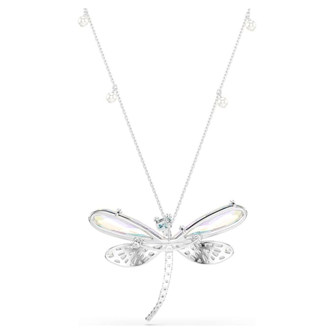 Ariana Grande X Swarovski Anhänger und Brosche Kristallperle, gemischte Schliffe, Libelle, weiss, rhodiniert Ariana Grande X Swarovski Anhänger und Brosche Kristallperle, gemischte Schliffe, Libelle, weiss, rhodiniert