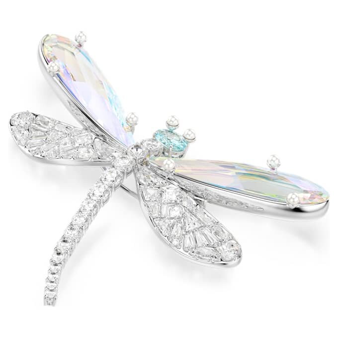 Ariana Grande X Swarovski Anhänger und Brosche Kristallperle, gemischte Schliffe, Libelle, weiss, rhodiniert Ariana Grande X Swarovski Anhänger und Brosche Kristallperle, gemischte Schliffe, Libelle, weiss, rhodiniert
