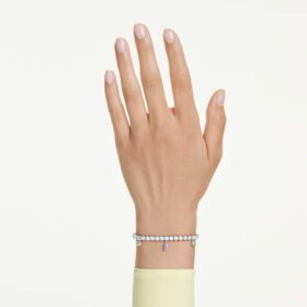 Ariana Grande X Swarovski Armband mit gemischten Schliffen, mehrfarbig, rhodiniert