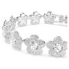 Ariana Grande X Swarovski Armband, Rundschliff, Blume, Weiss, rhodiniert Ariana Grande X Swarovski Armband, Rundschliff, Blume, Weiss, rhodiniert