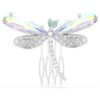 Ariana Grande X Swarovski Brosche und Haarschmuck Kristallperle, verschiedene Schliffe, Libelle, weiss, rhodiniert Ariana Grande X Swarovski Brosche und Haarschmuck Kristallperle, verschiedene Schliffe, Libelle, weiss, rhodiniert