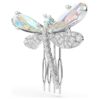 Ariana Grande X Swarovski Brosche und Haarschmuck Kristallperle, verschiedene Schliffe, Libelle, weiss, rhodiniert Ariana Grande X Swarovski Brosche und Haarschmuck Kristallperle, verschiedene Schliffe, Libelle, weiss, rhodiniert