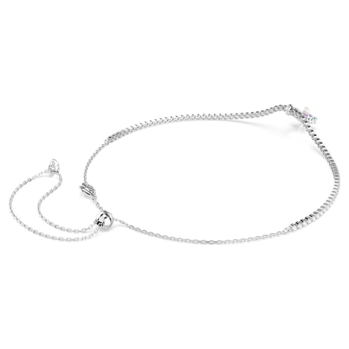 Ariana Grande X Swarovski Choker, gemischte Schliffe, Blume, mehrfarbig, rhodiniert Ariana Grande X Swarovski Choker, gemischte Schliffe, Blume, mehrfarbig, rhodiniert