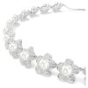 Ariana Grande X Swarovski Choker Kristallperle, runder Schliff, weiss, rhodiniert Ariana Grande X Swarovski Choker Kristallperle, runder Schliff, weiss, rhodiniert