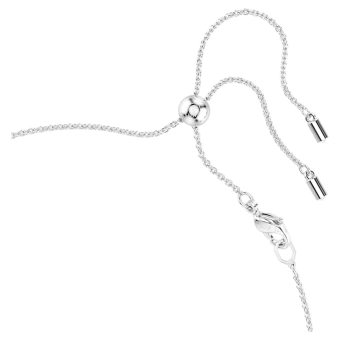 Ariana Grande X Swarovski Choker Kristallperle, runder Schliff, weiss, rhodiniert Ariana Grande X Swarovski Choker Kristallperle, runder Schliff, weiss, rhodiniert