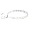 Ariana Grande X Swarovski Choker mit gemischten Schliffarten, Kristallperlen, Herz, weiss, rhodiniert Ariana Grande X Swarovski Choker mit gemischten Schliffarten, Kristallperlen, Herz, weiss, rhodiniert