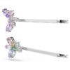Ariana Grande X Swarovski Haarnadel, gemischte Schliffe, Libelle, Blume, mehrfarbig, rhodiniert Ariana Grande X Swarovski Haarnadel, gemischte Schliffe, Libelle, Blume, mehrfarbig, rhodiniert