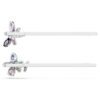 Ariana Grande X Swarovski Haarnadel, gemischte Schliffe, Libelle, Blume, mehrfarbig, rhodiniert Ariana Grande X Swarovski Haarnadel, gemischte Schliffe, Libelle, Blume, mehrfarbig, rhodiniert