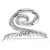Ariana Grande X Swarovski Haarspange im Baguette-Schliff, weiss, rhodiniert Ariana Grande X Swarovski Haarspange im Baguette-Schliff, weiss, rhodiniert