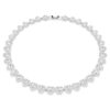 Ariana Grande X Swarovski Halskette mit gemischten Schliffen, Herz, weiss, rhodiniert