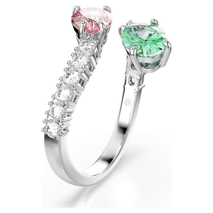 Ariana Grande X Swarovski Offener Ring mit gemischten Schliffen, mehrfarbig, rhodiniert Ariana Grande X Swarovski Offener Ring mit gemischten Schliffen, mehrfarbig, rhodiniert