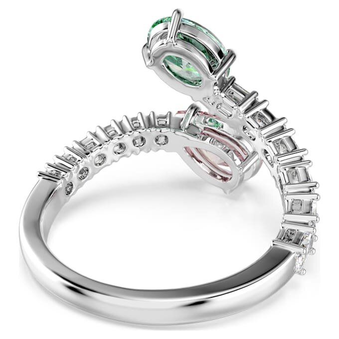 Ariana Grande X Swarovski Offener Ring mit gemischten Schliffen, mehrfarbig, rhodiniert Ariana Grande X Swarovski Offener Ring mit gemischten Schliffen, mehrfarbig, rhodiniert