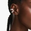 Ariana Grande X Swarovski Ohrklemmen im Baguette-Schliff, weiss, rhodiniert Ariana Grande X Swarovski Ohrklemmen im Baguette-Schliff, weiss, rhodiniert