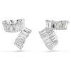 Ariana Grande X Swarovski Ohrklemmen im Baguette-Schliff, weiss, rhodiniert Ariana Grande X Swarovski Ohrklemmen im Baguette-Schliff, weiss, rhodiniert