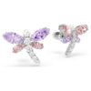 Ariana Grande X Swarovski Ohrringe mit gemischten Schliffen, Libelle, mehrfarbig, rhodiniert Ariana Grande X Swarovski Ohrringe mit gemischten Schliffen, Libelle, mehrfarbig, rhodiniert