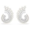 Ariana Grande X Swarovski Ohrringe mit Kristallperle, gemischte Schliffe, weiss, rhodiniert Ariana Grande X Swarovski Ohrringe mit Kristallperle, gemischte Schliffe, weiss, rhodiniert