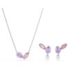 Ariana Grande X Swarovski Set mit gemischten Schliffen, mehrfarbig, rhodiniert