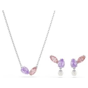 Ariana Grande X Swarovski Set mit gemischten Schliffen, mehrfarbig, rhodiniert