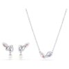 Ariana Grande X Swarovski Set mit gemischten Schliffen, mehrfarbig, rhodiniert
