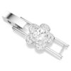 Ariana Grande X Swarovski Verlängerungskette, weiss, rhodiniert