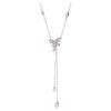 Ariana Grande X Swarovski Y-Halskette mit gemischten Schliffen, Libelle, mehrfarbig, rhodiniert