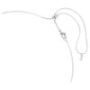 Ariana Grande X Swarovski Y-Halskette mit gemischten Schliffen, Libelle, mehrfarbig, rhodiniert