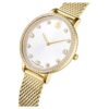 Clarica-Uhr Swiss Made, Metallarmband, goldfarben, goldfarbene Oberfläche Clarica-Uhr Swiss Made, Metallarmband, goldfarben, goldfarbene Oberfläche