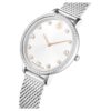 Clarica-Uhr Swiss Made, Metallarmband, silberfarben, Edelstahl Clarica-Uhr Swiss Made, Metallarmband, silberfarben, Edelstahl