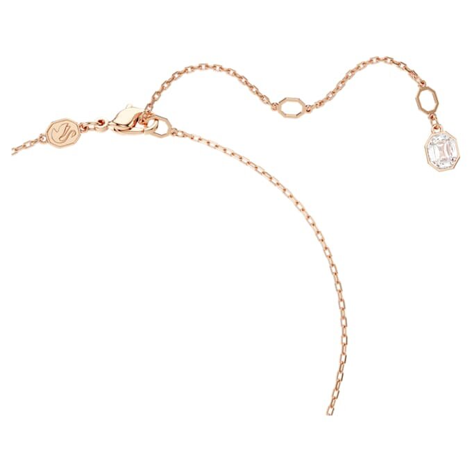 Constella-Anhänger Pavé, Rundschliff, weiss, roségoldfarben plattiert Constella-Anhänger Pavé, Rundschliff, weiss, roségoldfarben plattiert