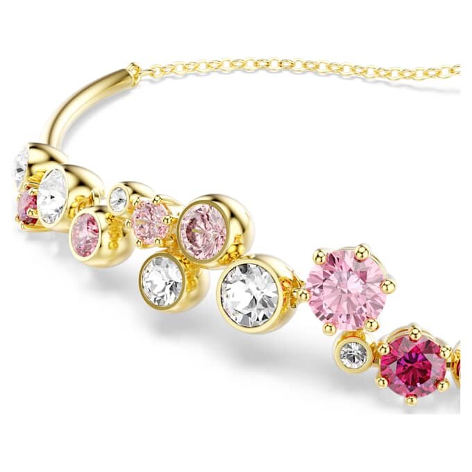 Constella-Armband mit gemischten Schliffen, mehrfarbig, vergoldet Constella-Armband mit gemischten Schliffen, mehrfarbig, vergoldet