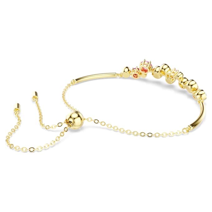 Constella-Armband mit gemischten Schliffen, mehrfarbig, vergoldet Constella-Armband mit gemischten Schliffen, mehrfarbig, vergoldet