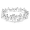 Constella-Armband mit gemischten Schliffen, weiss, rhodiniert Constella-Armband mit gemischten Schliffen, weiss, rhodiniert