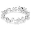 Constella-Armband mit gemischten Schliffen, weiss, rhodiniert Constella-Armband mit gemischten Schliffen, weiss, rhodiniert