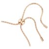 Constella-Armband mit Kristallperle, Rundschliff, weiss, roségoldfarben plattiert Constella-Armband mit Kristallperle, Rundschliff, weiss, roségoldfarben plattiert